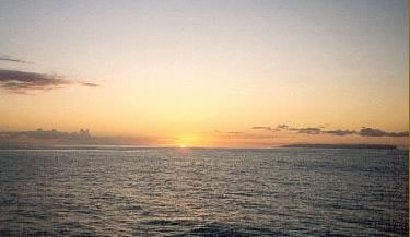 Sunset over Niihau